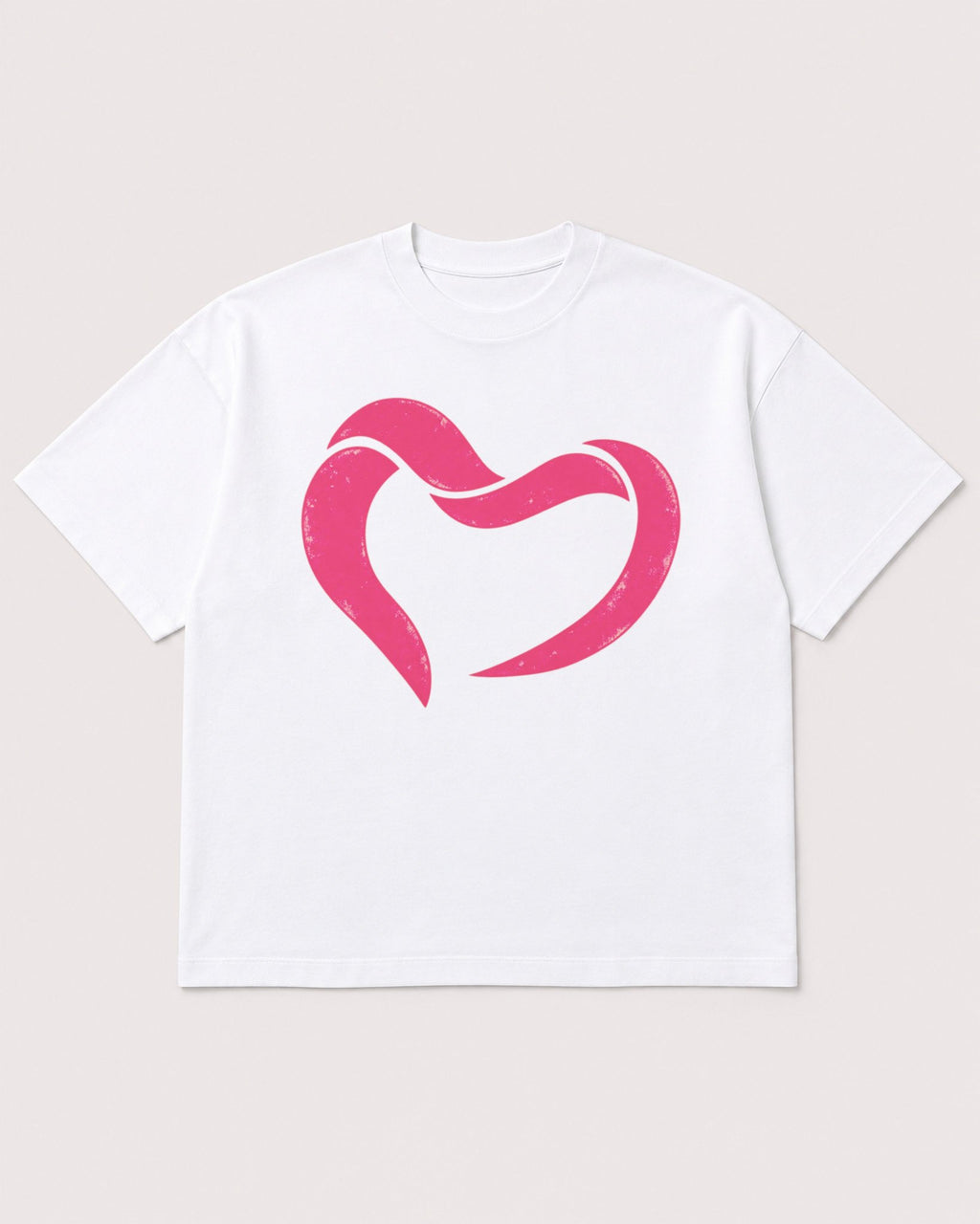 Mockup Boxy Heavyweight Tee White product