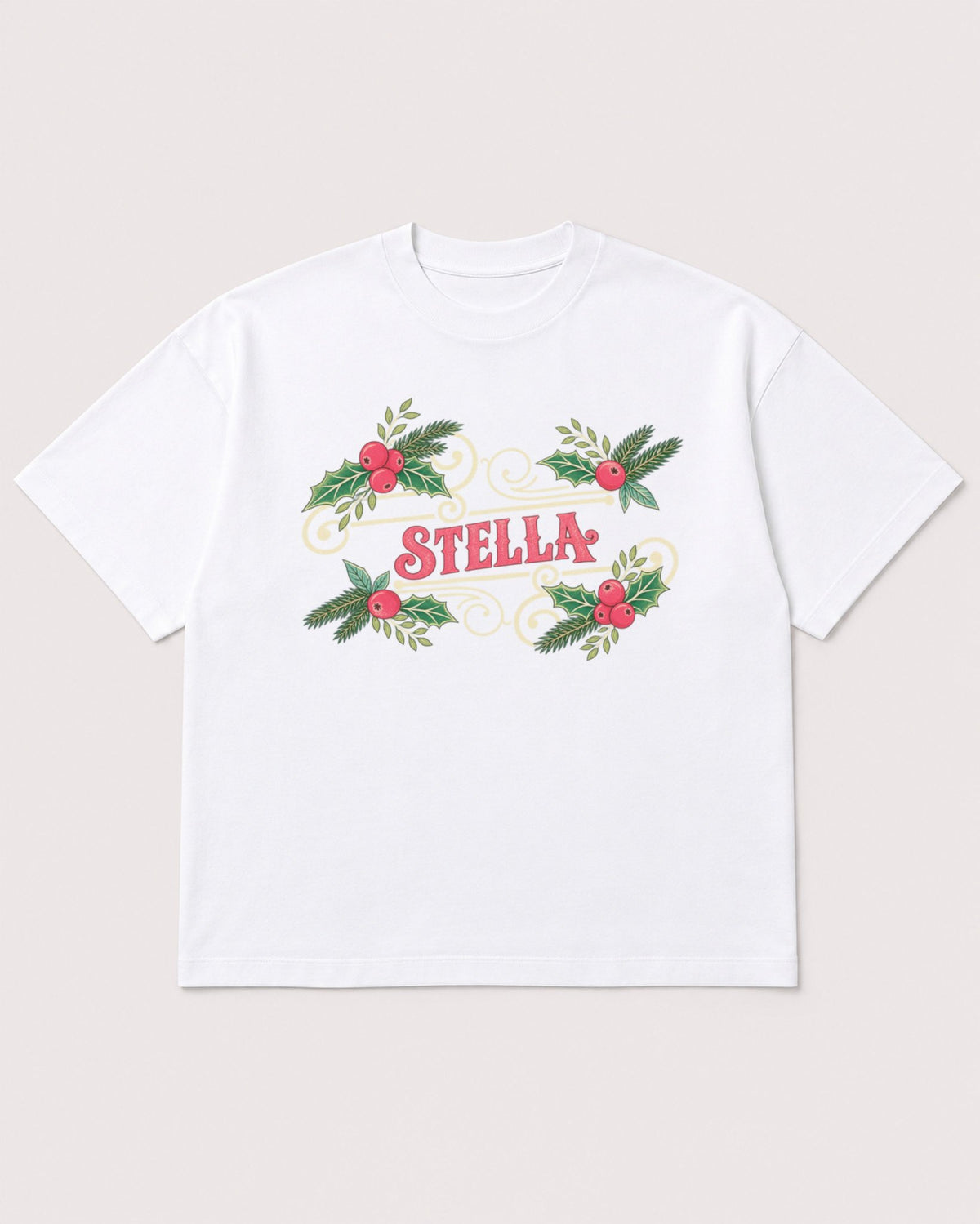 Mockup Boxy Heavyweight Tee White product