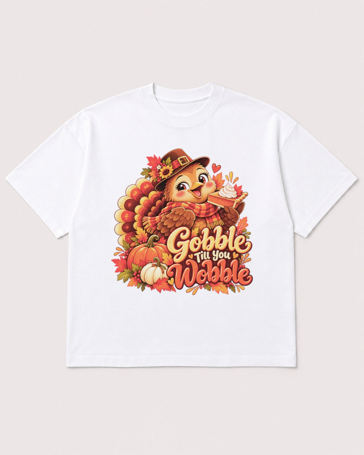 Mockup Boxy Heavyweight Tee White product