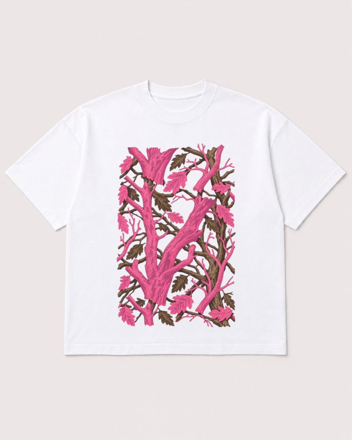 Mockup Boxy Heavyweight Tee White product