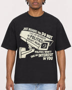 Mockup Boxy Heavyweight Tee Black male close-up 05