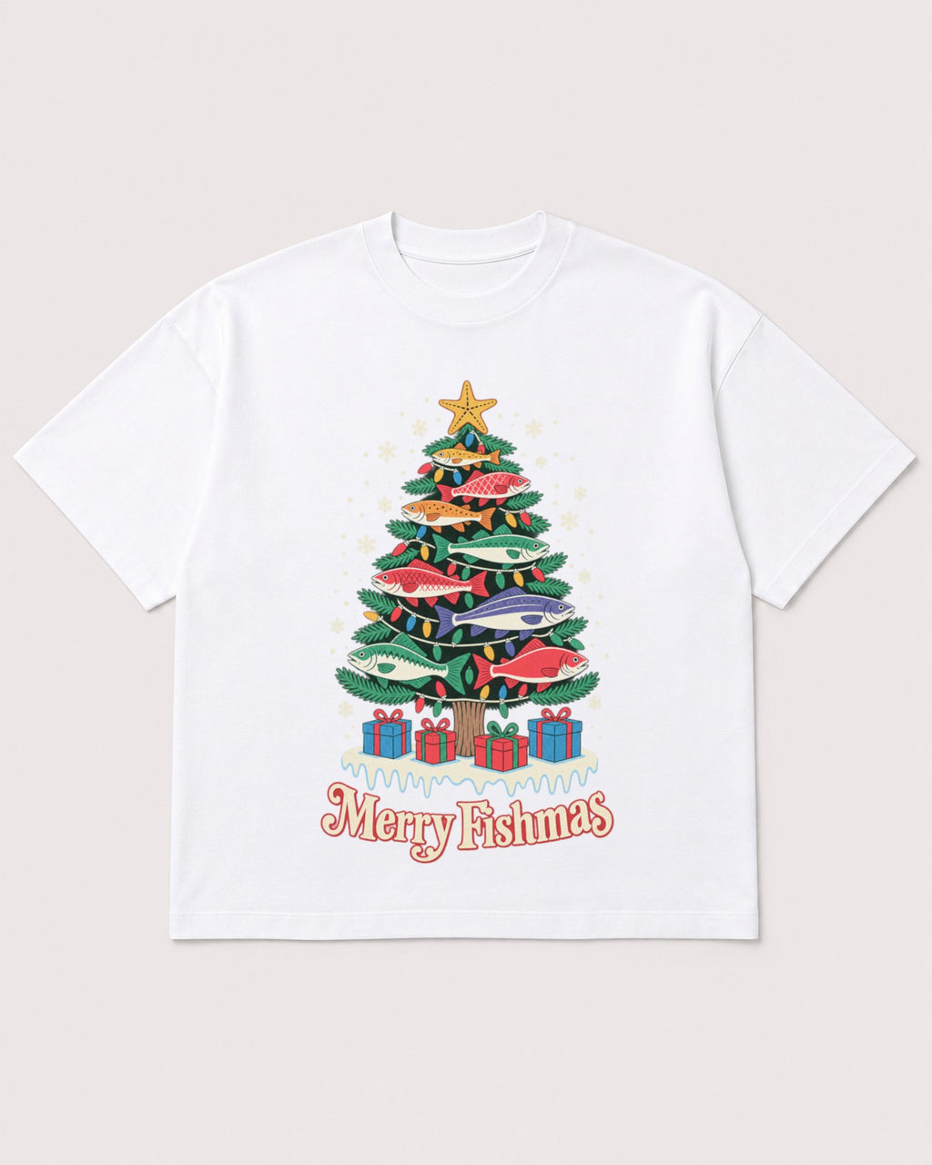Mockup Boxy Heavyweight Tee White product