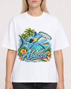 Mockup Boxy Heavyweight Tee White female close-up 08