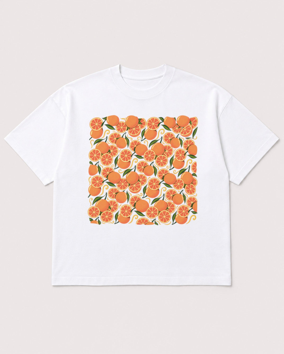 Mockup Boxy Heavyweight Tee White product