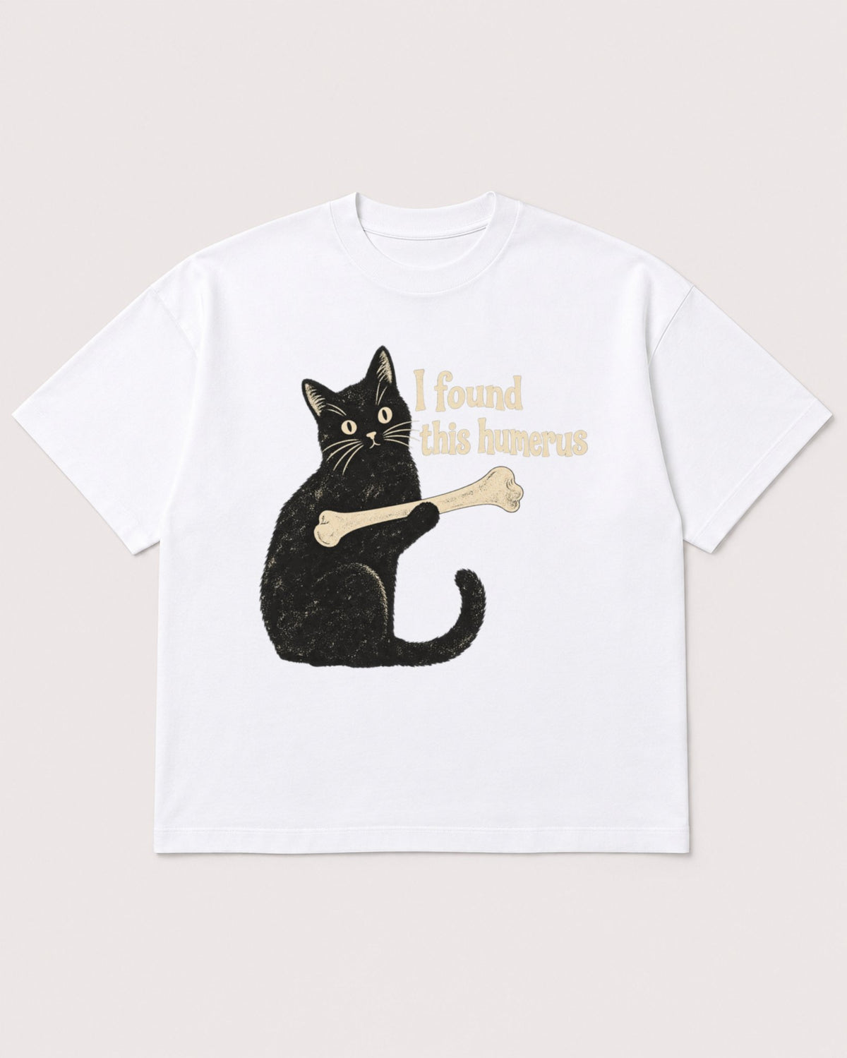 Mockup Boxy Heavyweight Tee White product
