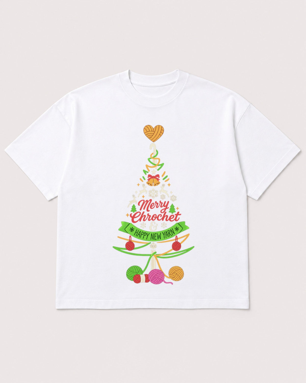 Mockup Boxy Heavyweight Tee White product