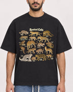 Mockup Boxy Heavyweight Tee Black male close-up 07