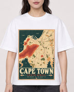 Mockup Boxy Heavyweight Tee White female close-up 03
