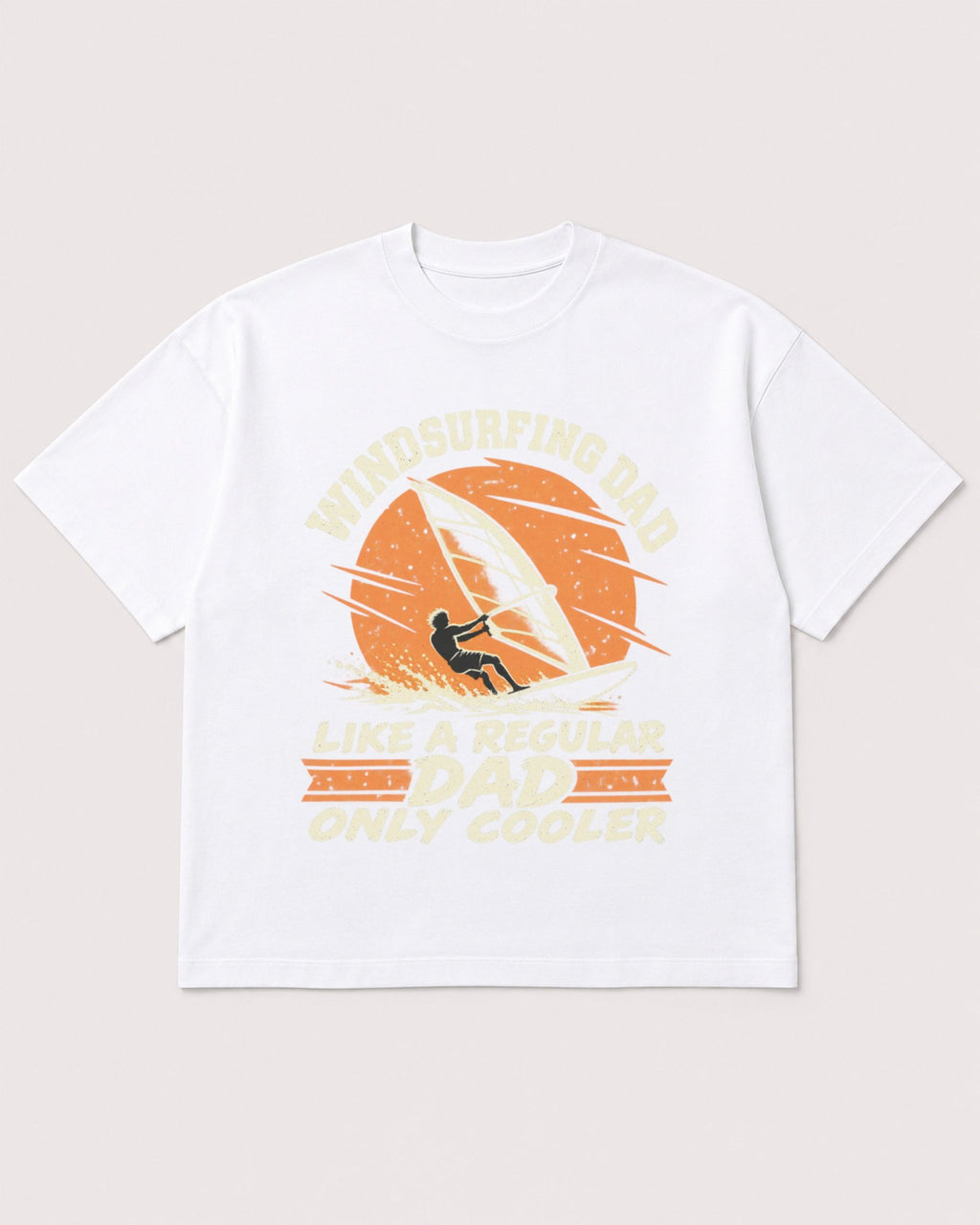 Mockup Boxy Heavyweight Tee White product