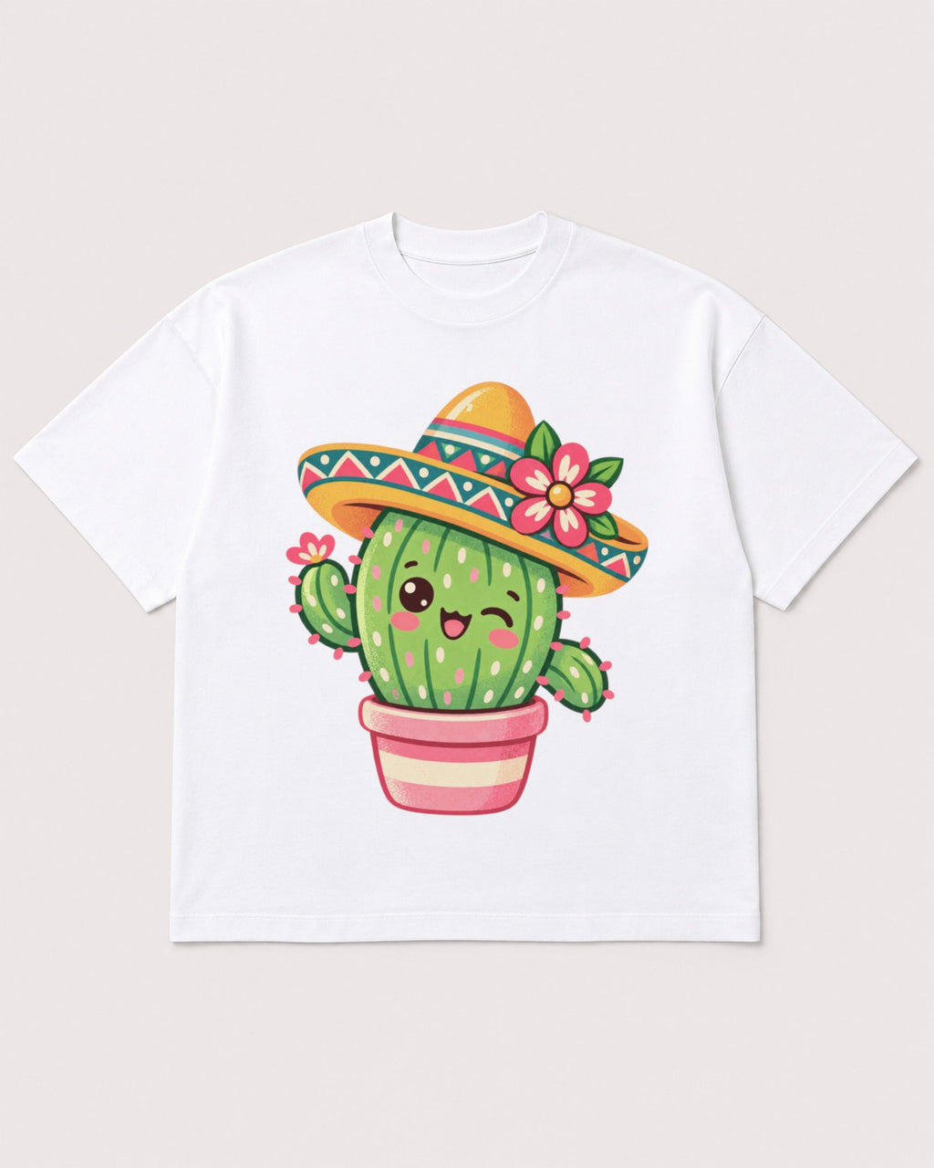 Mockup Boxy Heavyweight Tee White product