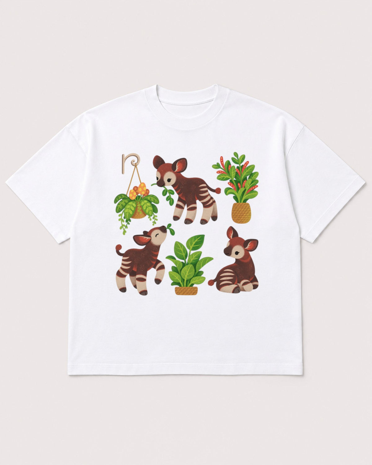 Mockup Boxy Heavyweight Tee White product