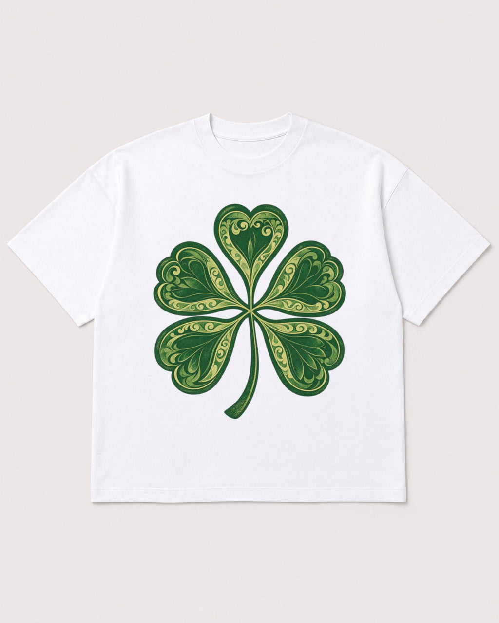 Mockup Boxy Heavyweight Tee White product