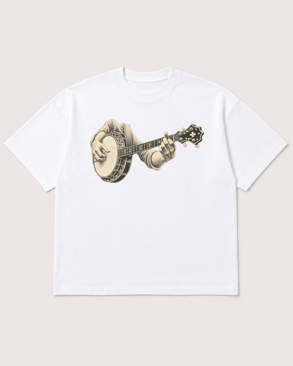 Mockup Boxy Heavyweight Tee White product