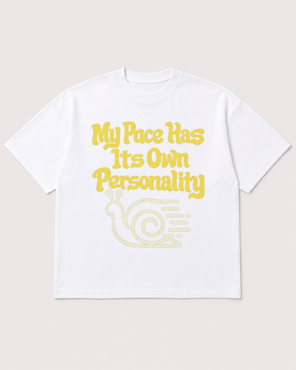 Mockup Boxy Heavyweight Tee White product