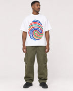 Mockup Boxy Heavyweight Tee White male full-body 14