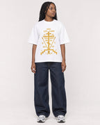 Mockup Boxy Heavyweight Tee White female full-body 04