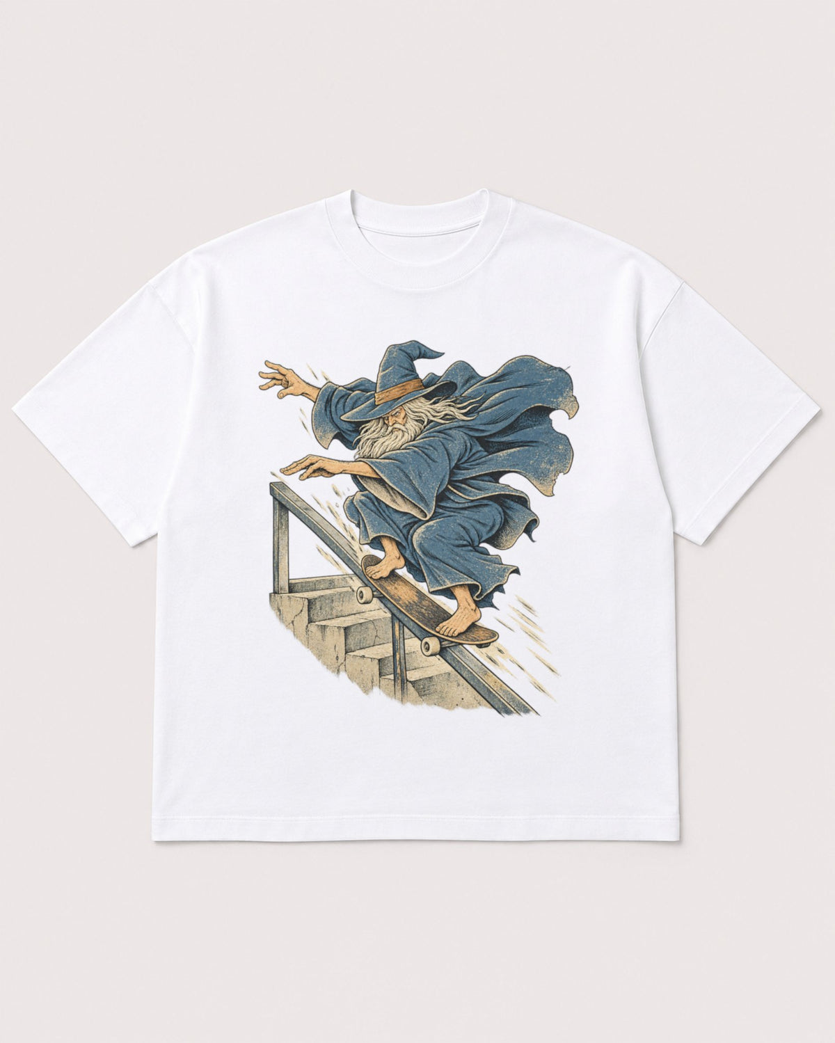 Mockup Boxy Heavyweight Tee White product