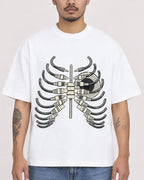 Mockup Boxy Heavyweight Tee White male close-up 12