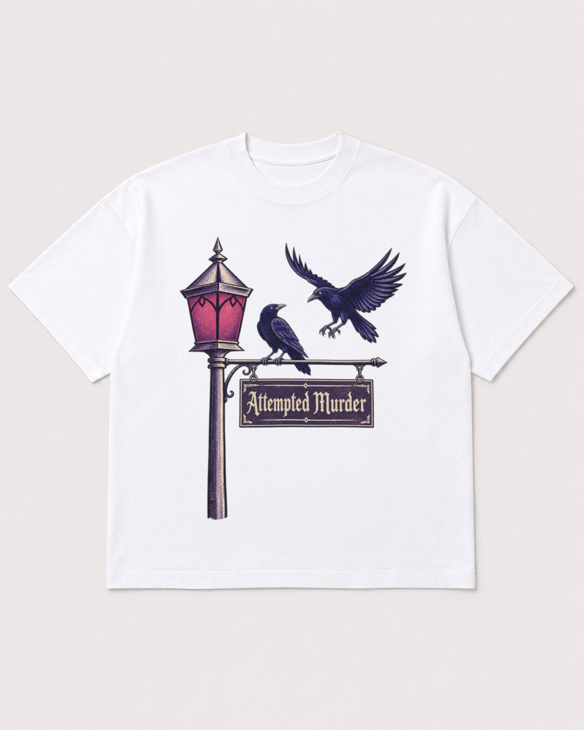 Mockup Boxy Heavyweight Tee White product