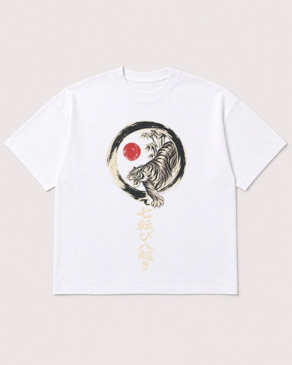 Mockup Boxy Heavyweight Tee White product