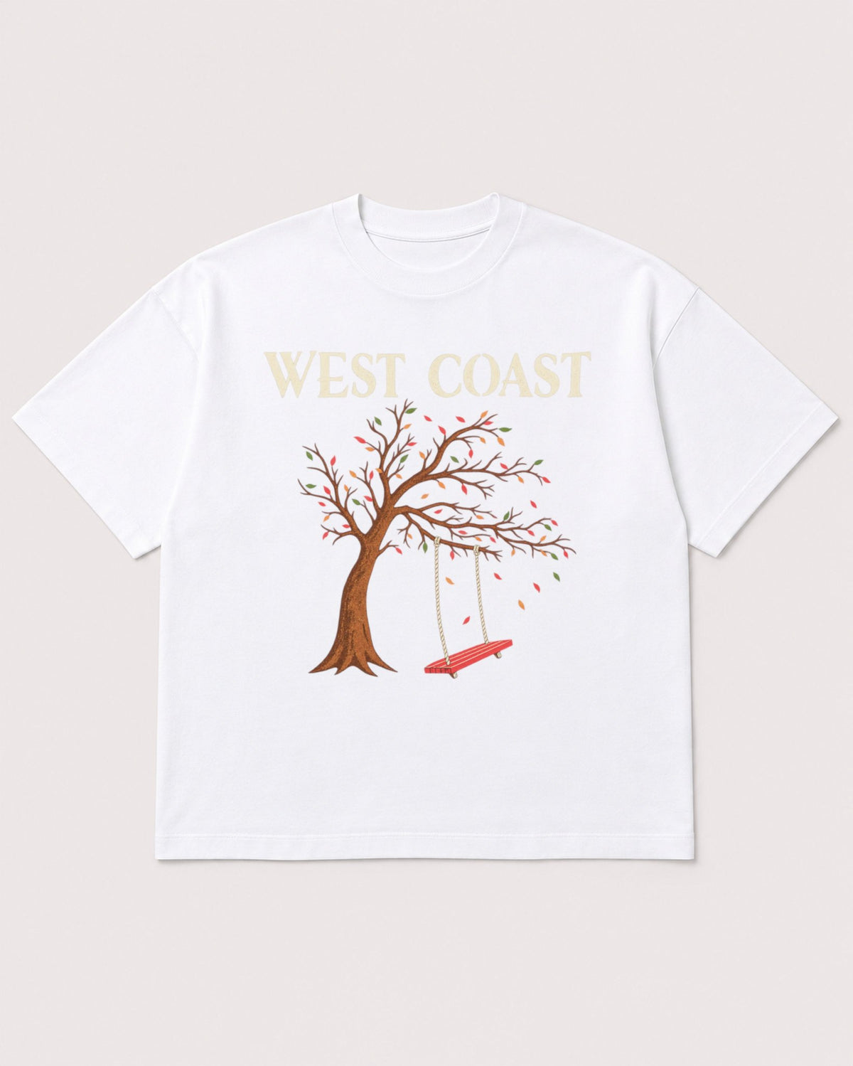 Mockup Boxy Heavyweight Tee White product