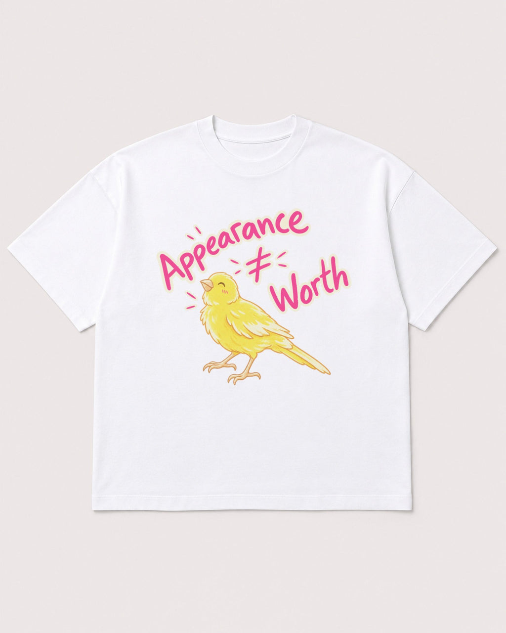 Mockup Boxy Heavyweight Tee White product