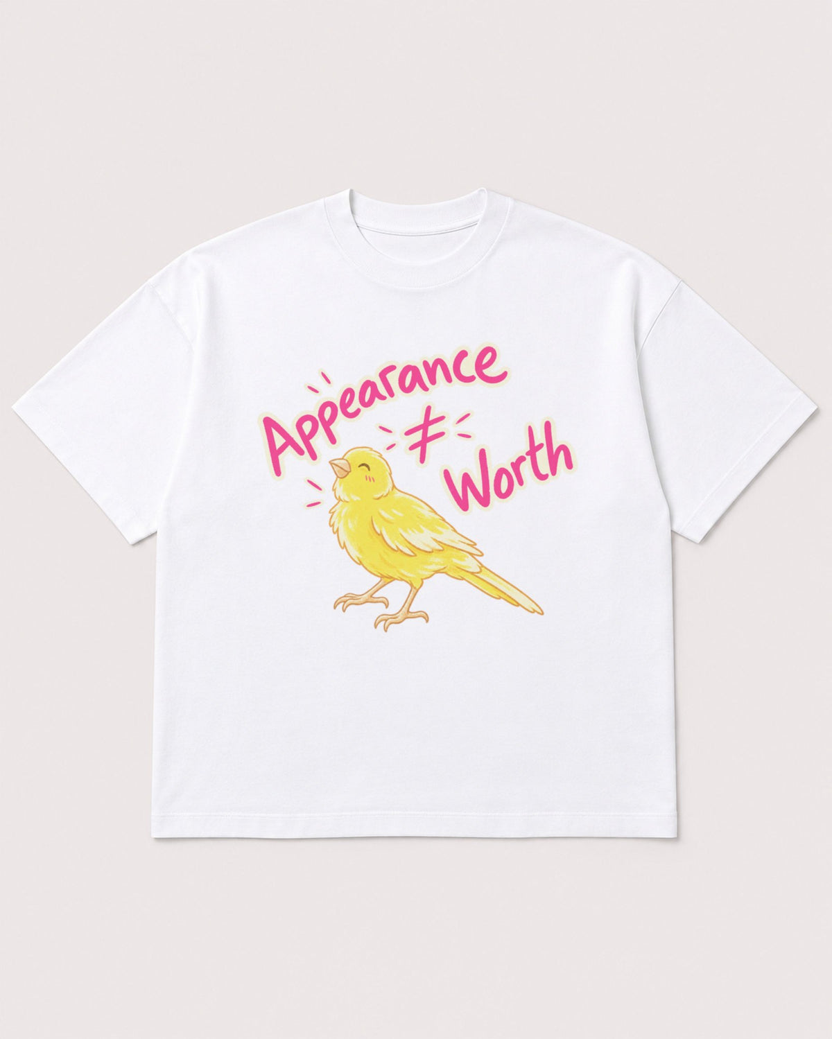 Mockup Boxy Heavyweight Tee White product