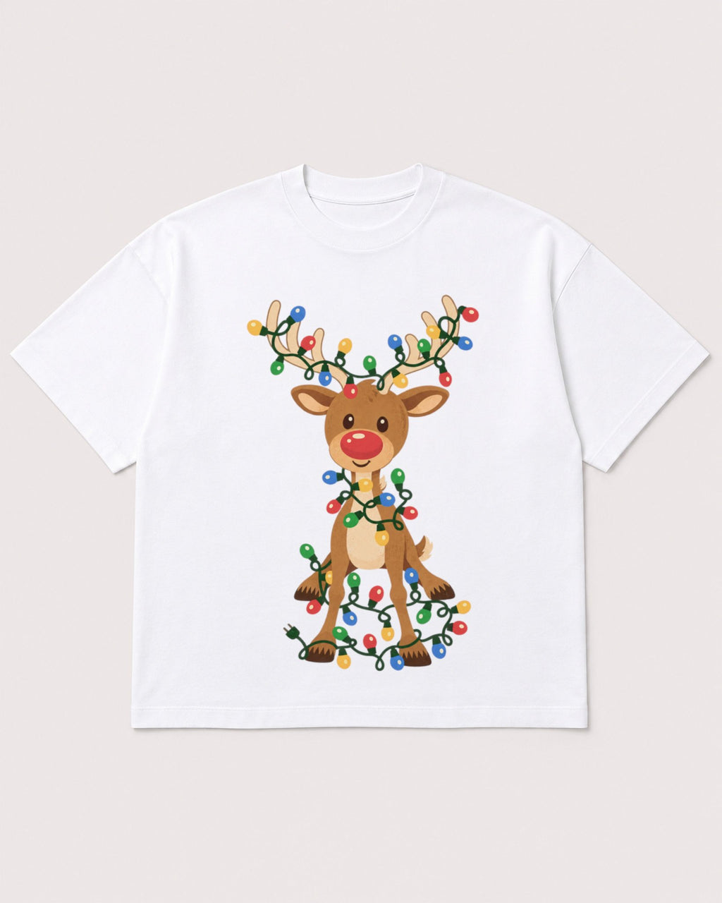 Mockup Boxy Heavyweight Tee White product