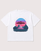 Mockup Boxy Heavyweight Tee White product