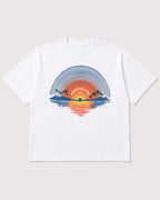Mockup Boxy Heavyweight Tee White product