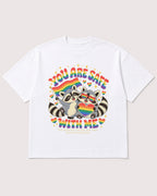 Mockup Boxy Heavyweight Tee White product
