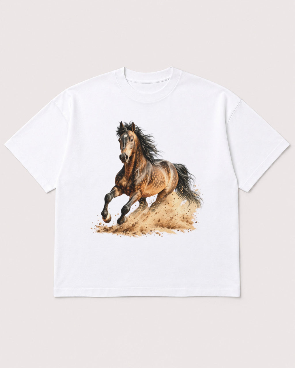 Mockup Boxy Heavyweight Tee White product
