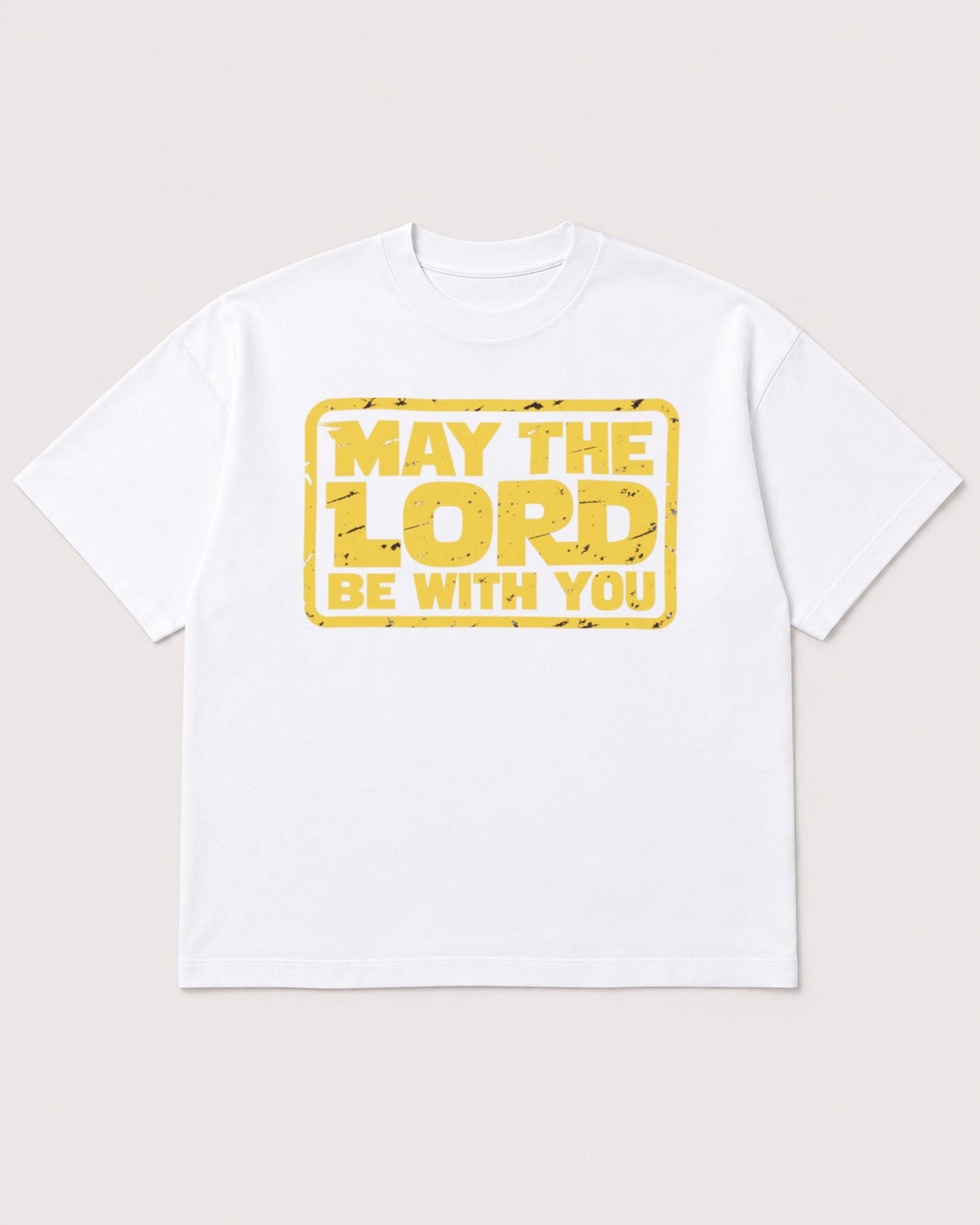 Mockup Boxy Heavyweight Tee White product