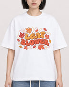 Mockup Boxy Heavyweight Tee White female close-up 11