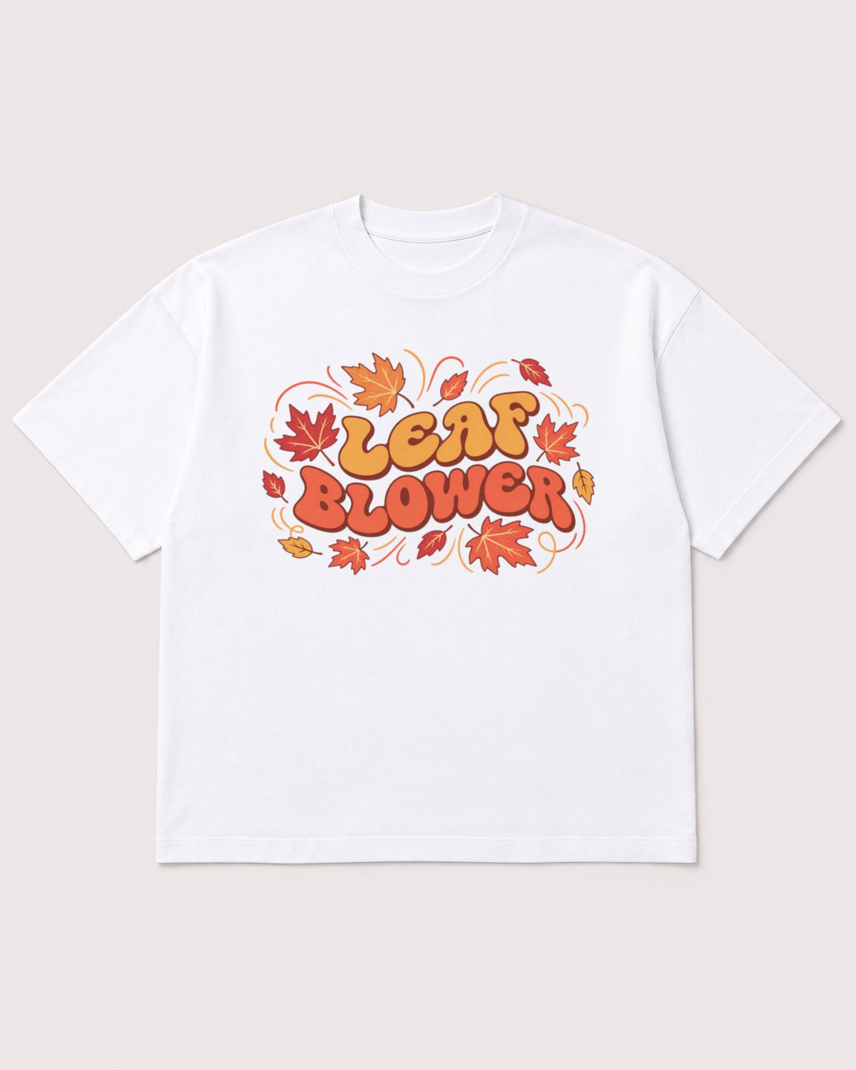Mockup Boxy Heavyweight Tee White product