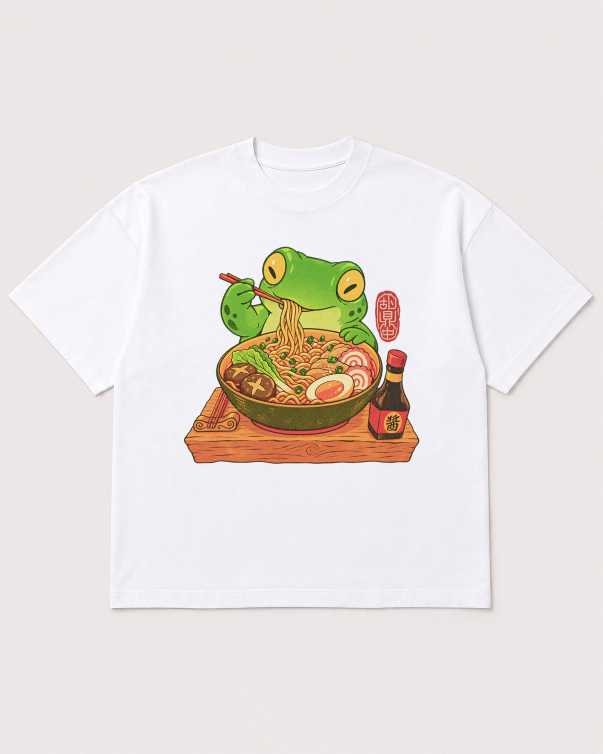 Mockup Boxy Heavyweight Tee White product