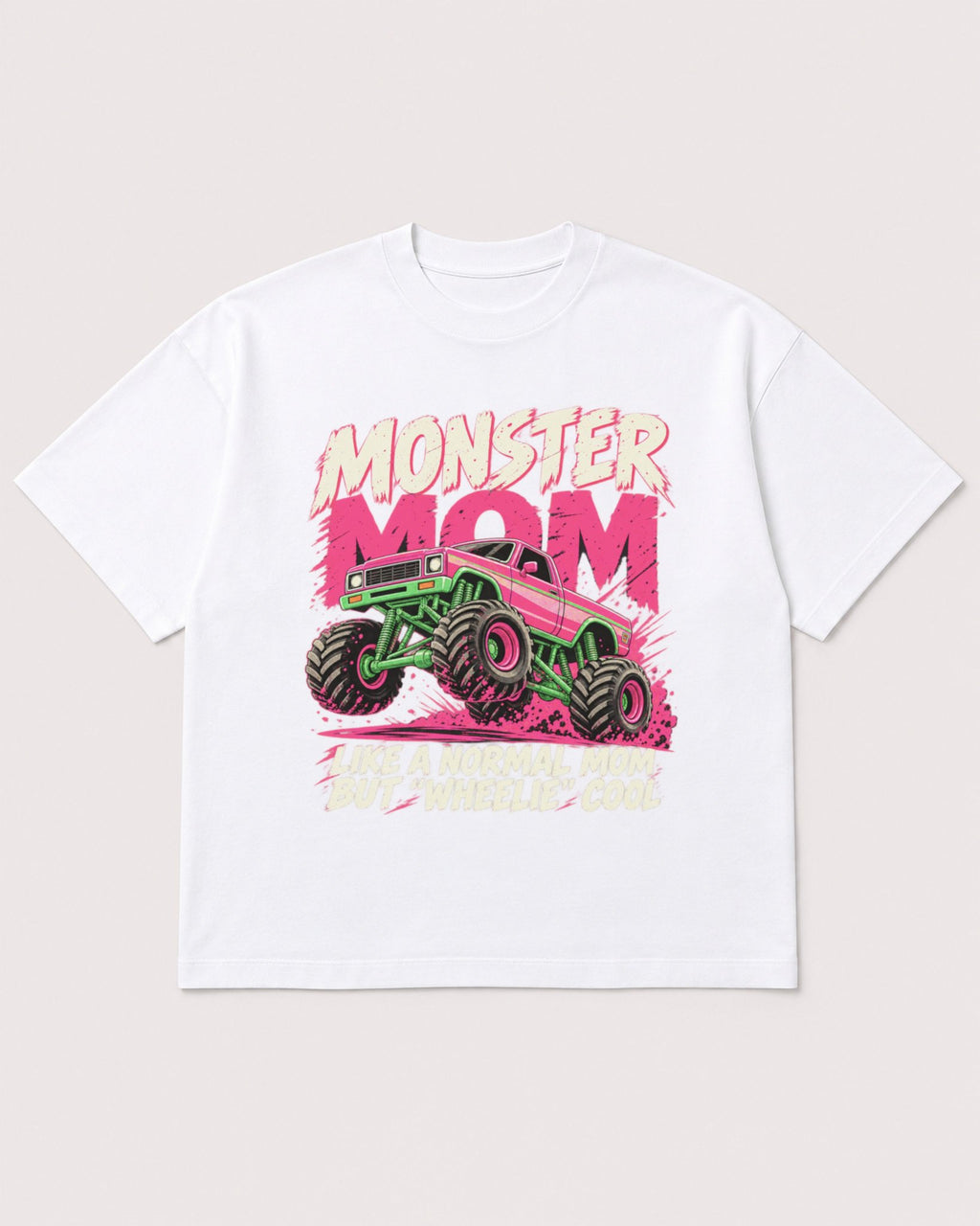 Mockup Boxy Heavyweight Tee White product