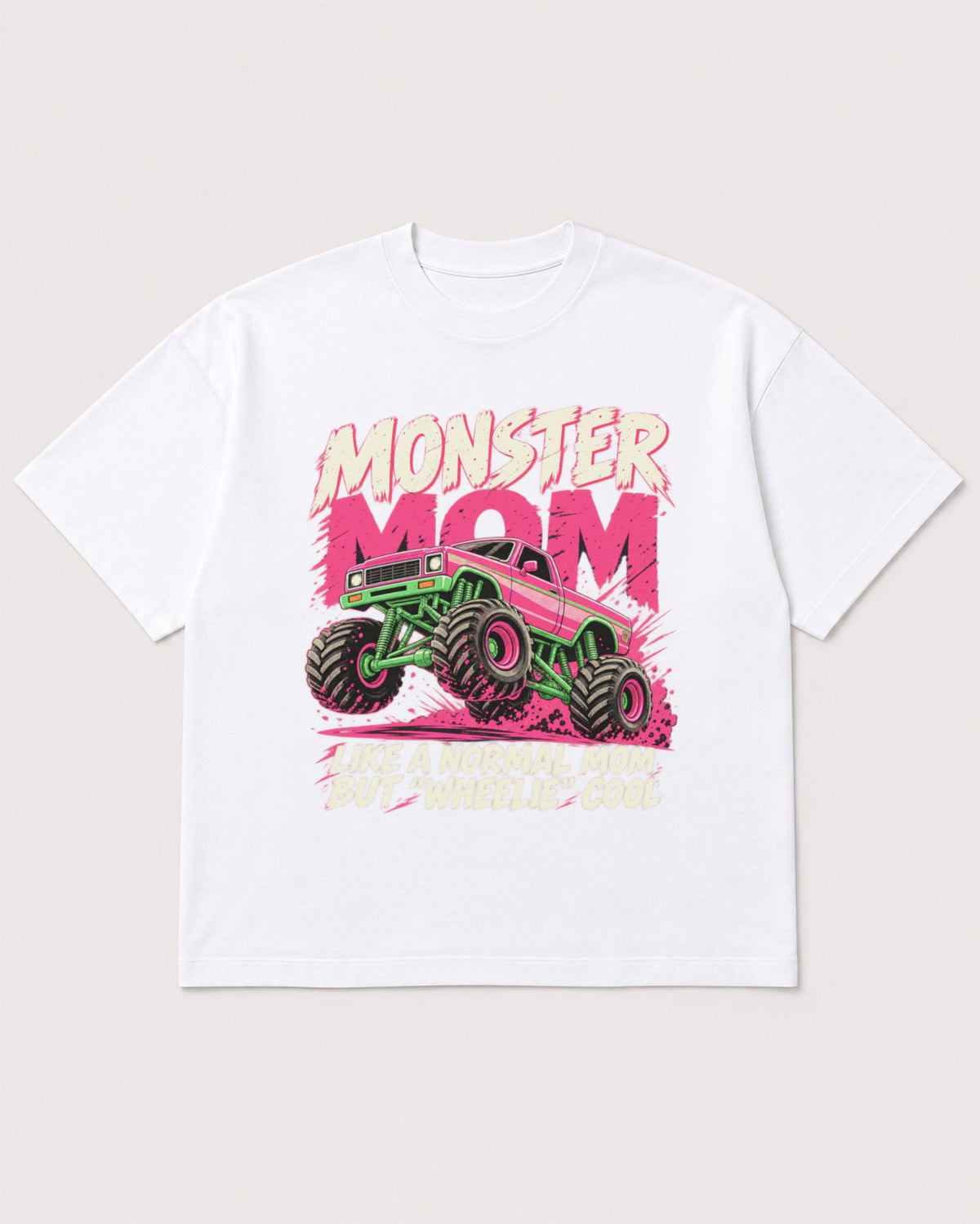 Mockup Boxy Heavyweight Tee White product