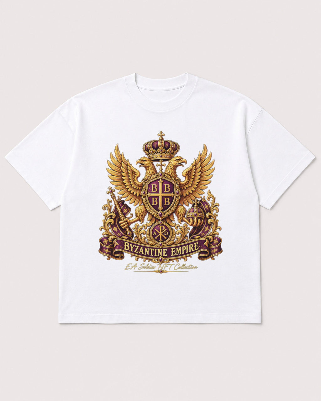 Mockup Boxy Heavyweight Tee White product