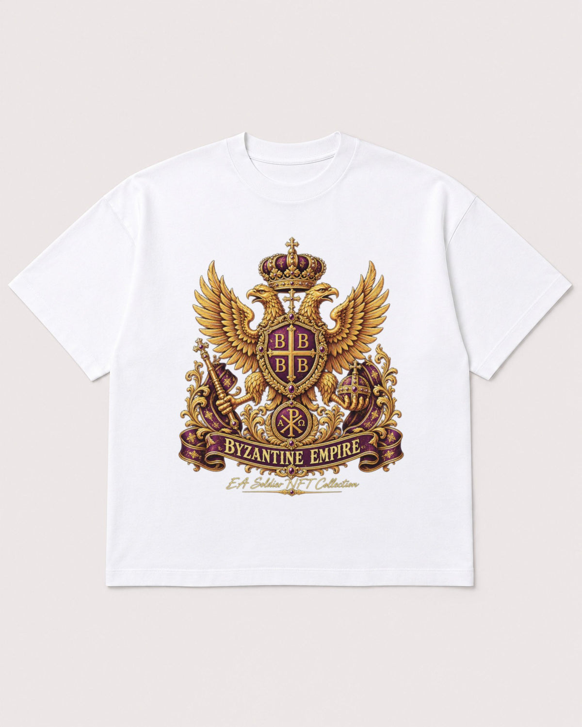 Mockup Boxy Heavyweight Tee White product