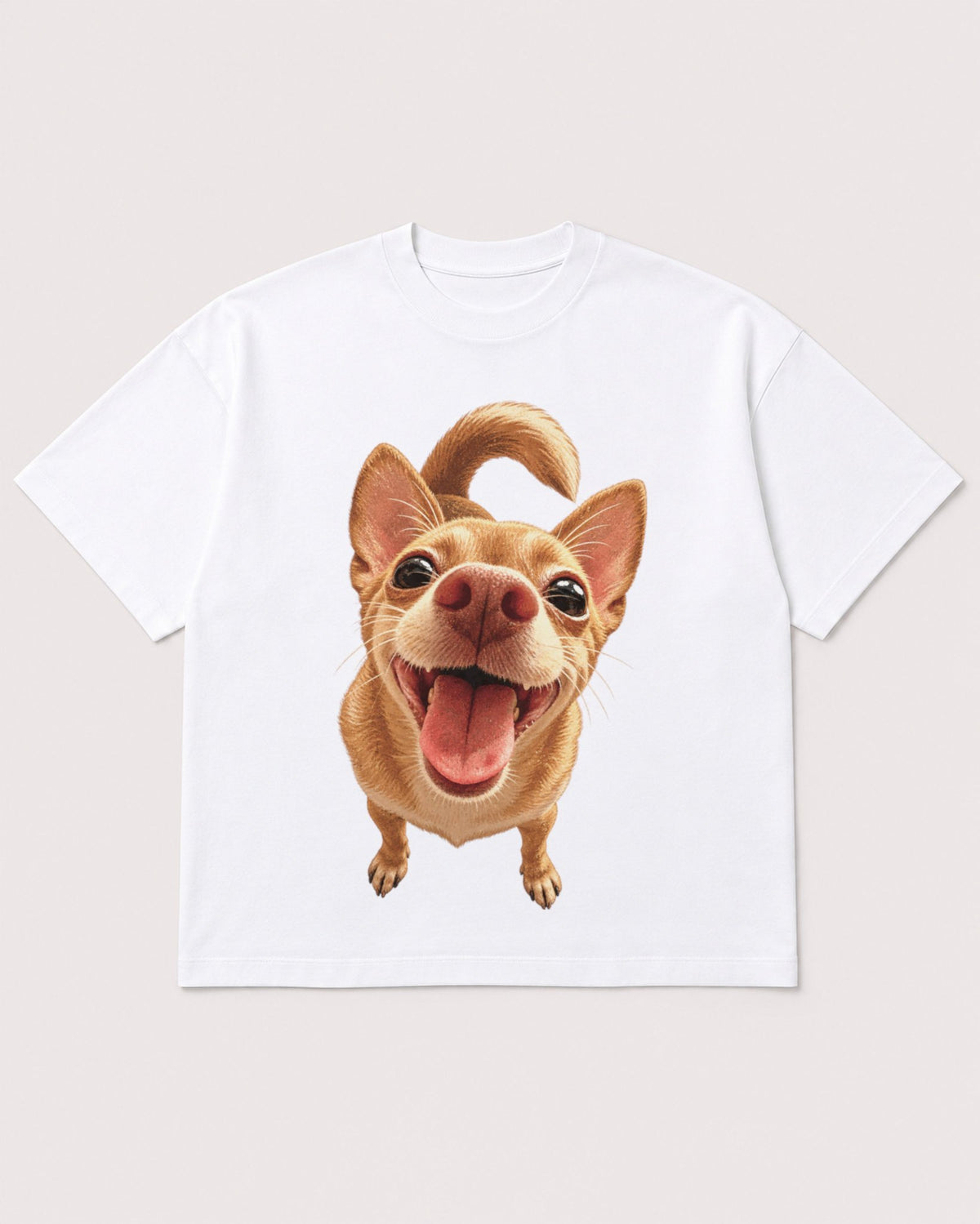 Mockup Boxy Heavyweight Tee White product