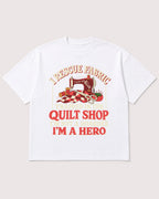 Mockup Boxy Heavyweight Tee White product