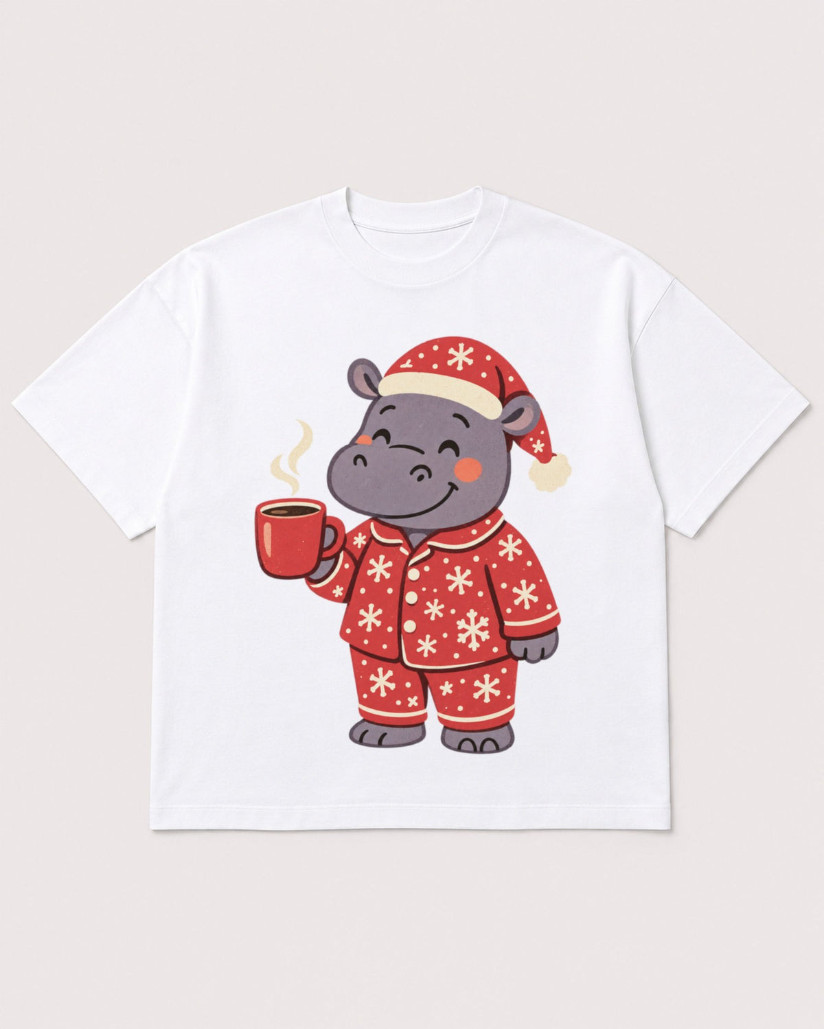 Mockup Boxy Heavyweight Tee White product