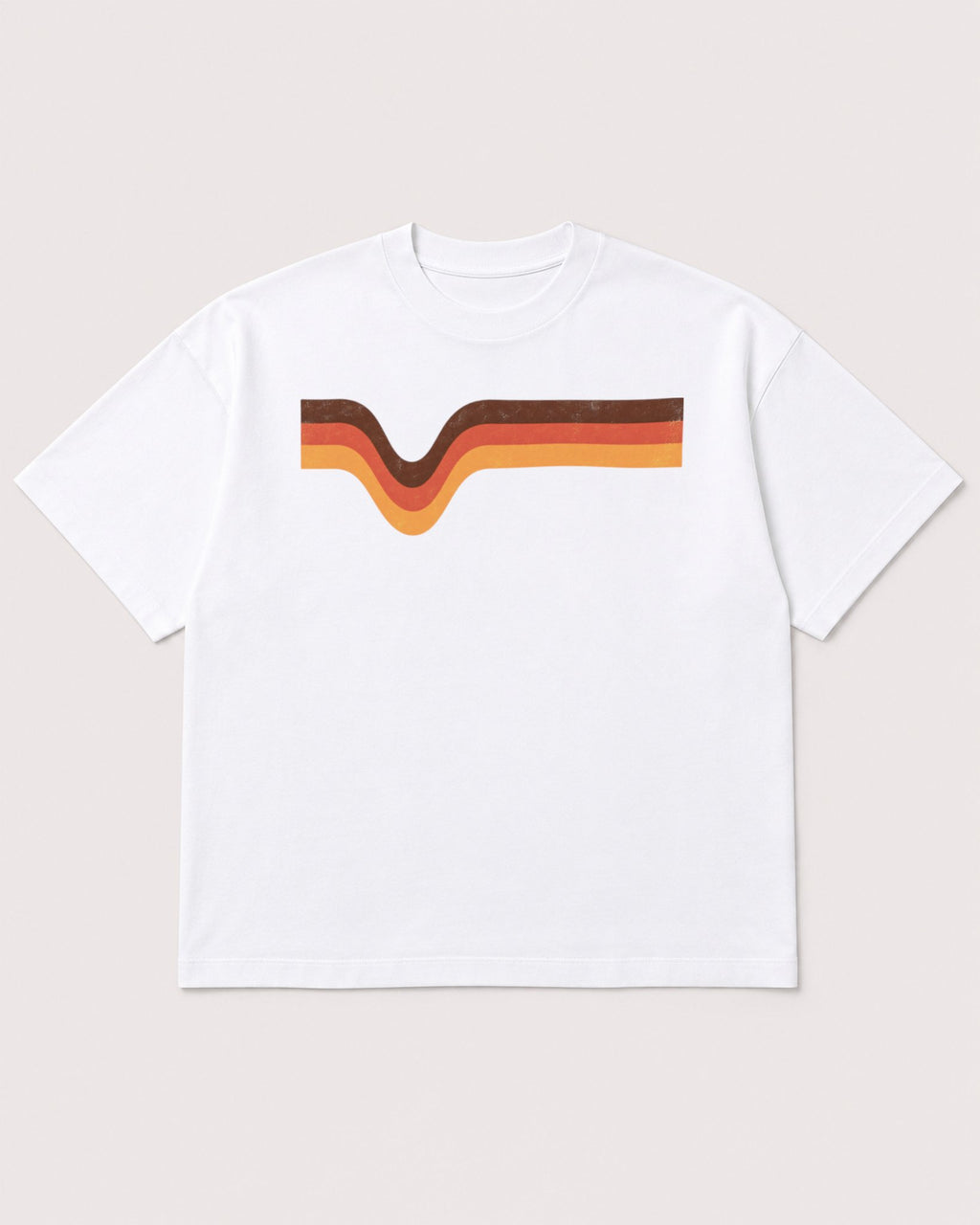 Mockup Boxy Heavyweight Tee White product
