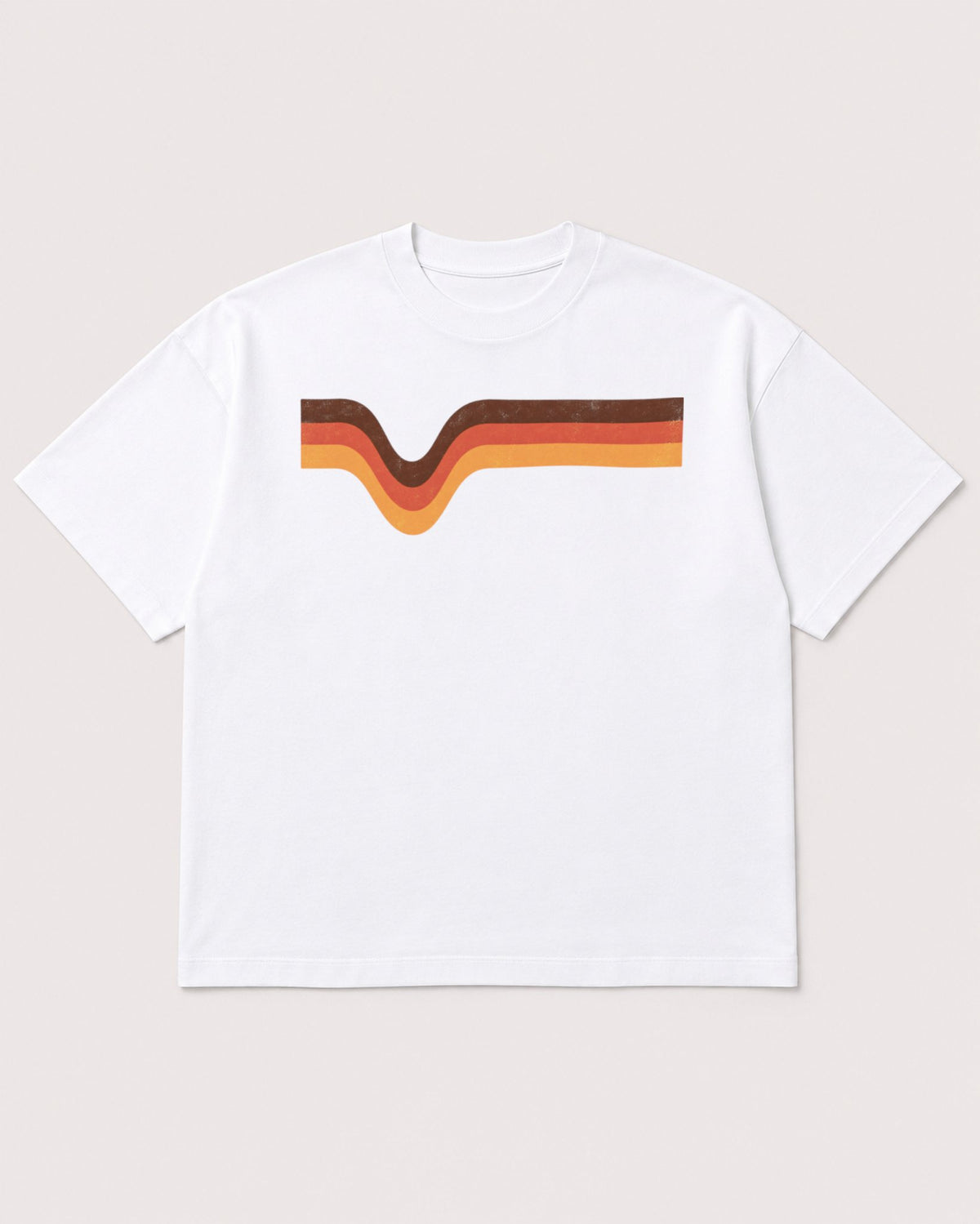 Mockup Boxy Heavyweight Tee White product