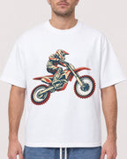 Mockup Boxy Heavyweight Tee White male close-up 08