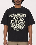 Mockup Boxy Heavyweight Tee Black male close-up 04
