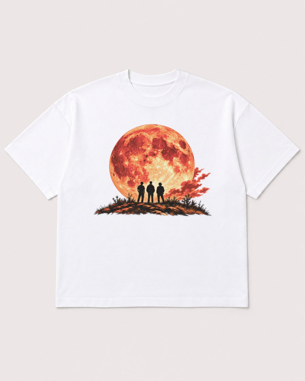 Mockup Boxy Heavyweight Tee White product