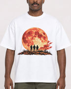 Mockup Boxy Heavyweight Tee White male close-up 14