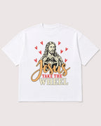 Mockup Boxy Heavyweight Tee White product